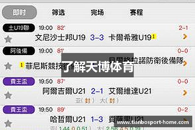 了解天博体育
